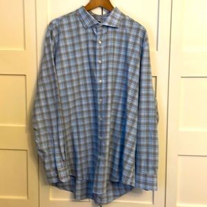 Nordstrom Men’s Shop Tech Smart Shirt- 18.5/34-35